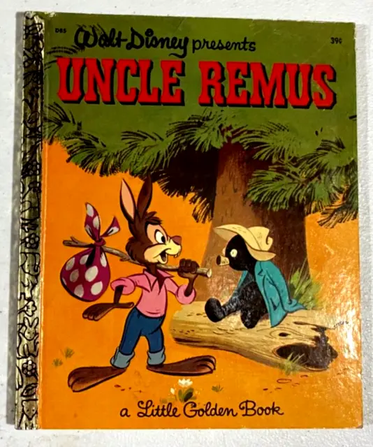 VINTAGE: LITTLE GOLDEN BOOK WALT DISNEY UNCLE REMUS 1969 Edition Brer Rabbit