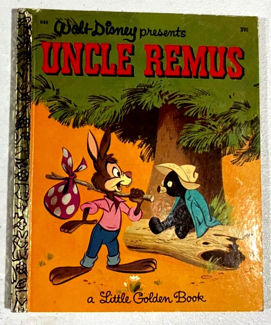 VINTAGE: LITTLE GOLDEN BOOK WALT DISNEY UNCLE REMUS 1969 Edition Brer Rabbit