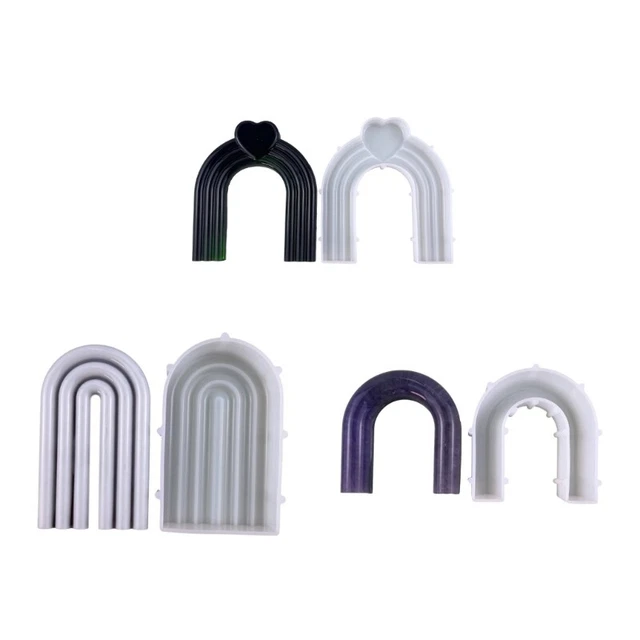 Arch Shaped Mold Epoxy Resin Mold DIY Mold Table Ornament Making Tool