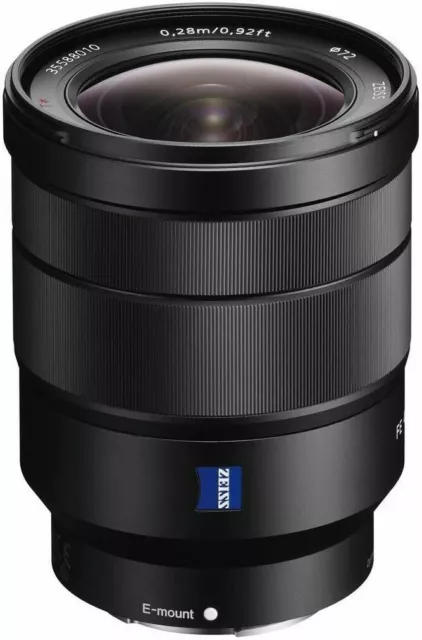 NEW Sony Vario-Tessar FE 16-35mm f/4 ZA OSS Lens E-Mount. 2 Year Warranty