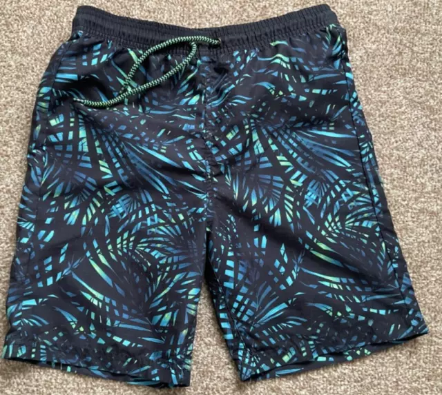 Boy's Swimming Shorts, Mountain Warehouse, Age 11-12, Black, Blue