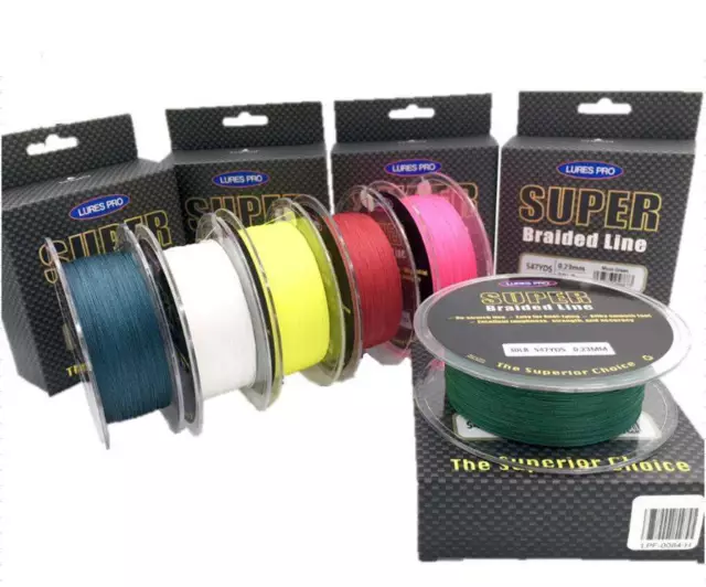 547 Yard Fishing braided Spectra Fishing Line 10 20 25 30 40 50 65 80