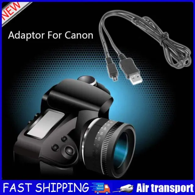 1.5m USB Charging Power Cable for Canon Camera Power Adapter CA-110E AU