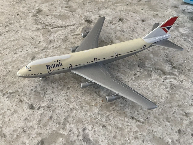 Avion Miniature Schabak Boeing 747-400 échelle 1/500 - Boîte Incluse