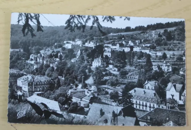 Carte postale CPSM 88 plombières les bains voyagée 1955