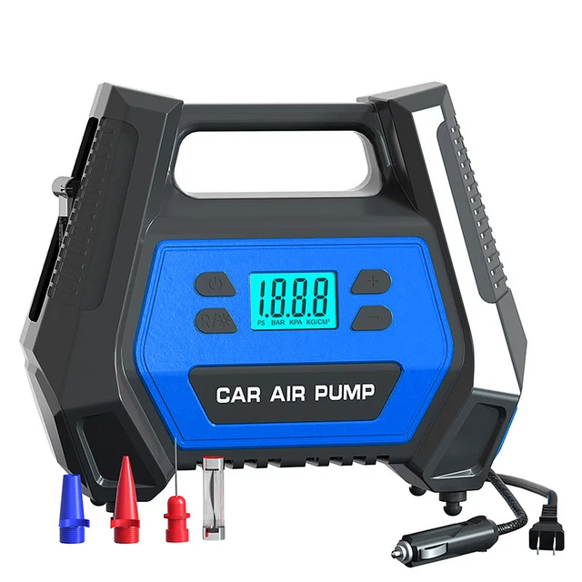 AC/DC PORTABLE AIR Pump Compressor 150 PSI Tire Inflator Car 12V DC