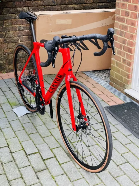 CANYON ULTIMATE CF SL Disc X Large XL Red Etap Hunt Carbon 50mm