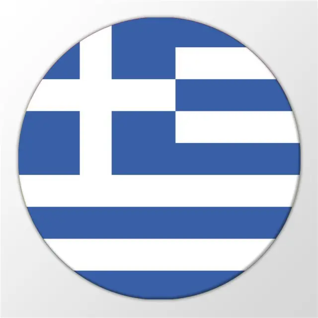 HUURAA! Kühlschrank Magnet Greece Griechenland Flagge Balkan Flag Magnettafel Wh