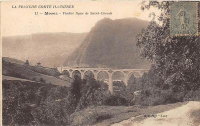 CHROMO BON-POINT HACHETTE 1885 FRANCE JURA LONS GEX DOLE SALINS ST CLAUDE MOREZ 