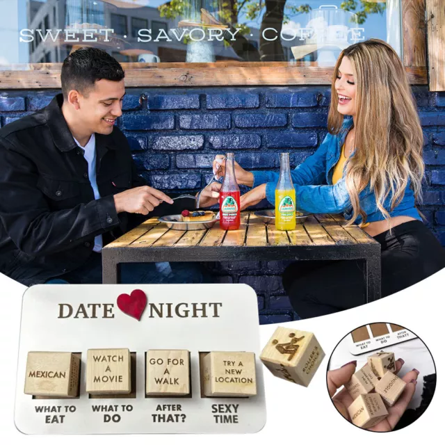 Date Night Dice Set Reusable Date Night Dice Date Night Dice Kit for ValentineJL