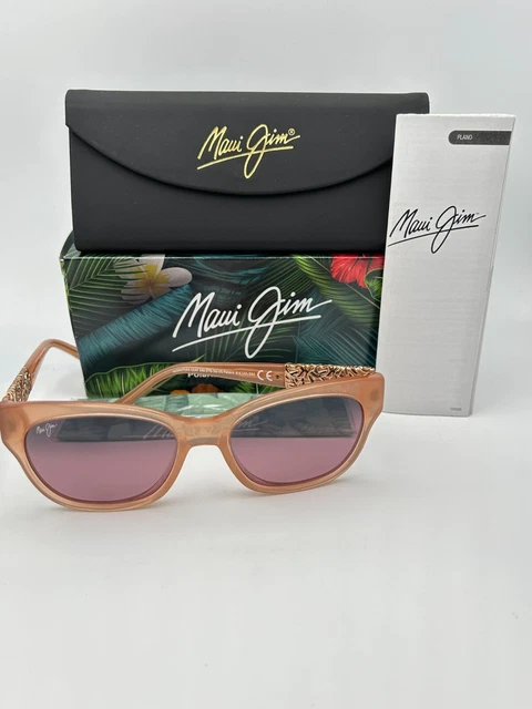 NEW MAUI-JIM MJ Sunglasses Baby Beach P245-16R Rose Gold  display picture 3