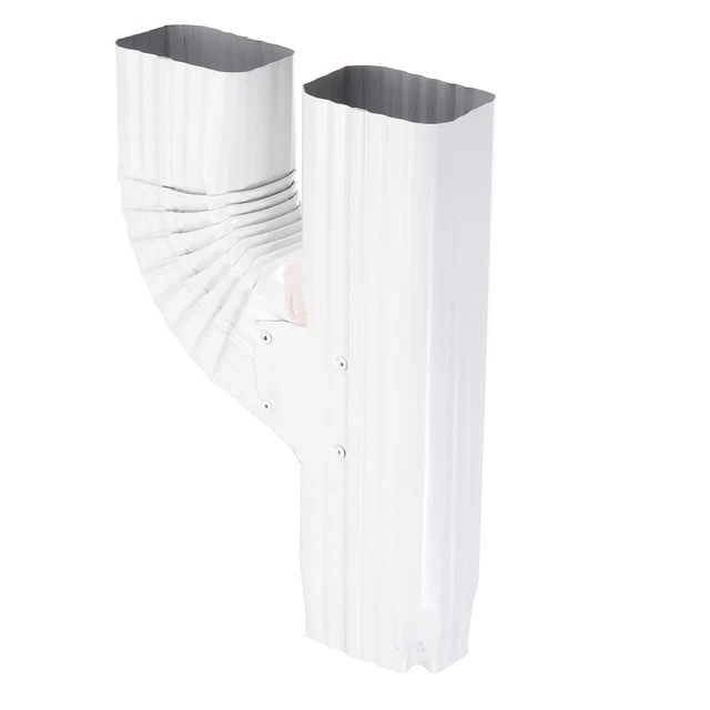 DOWNSPOUT GUTTER Y Shape Connector 2x3 Square Downspout Y Diverter ...