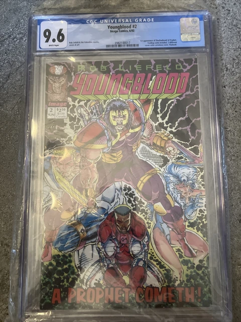 Youngblood 2 CGC 9.6 1st app Prophet & Shadowhawk Rob Liefeld Cover Image KEY🔥