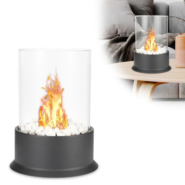 Chimenea de mesa sala de estar chimenea interior decoración chimenea de mesa chimenea exterior