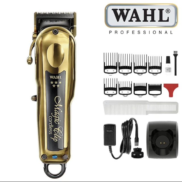 WAHL Professional 5 Star Gold Cordless Magic Clip Hair Clipper