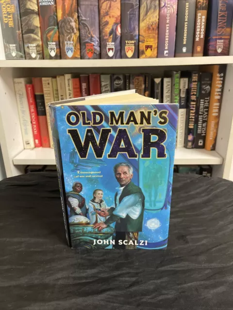 Club de Librería Old Man's War - John Scalzi (2005, tapa dura) ¡BCE! HCDJ