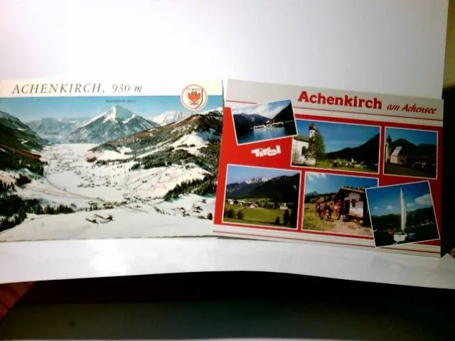 Achenkirch am Achensee. Tirol. Österreich. 2 x Alte Ansichtskarte / Postk 507254