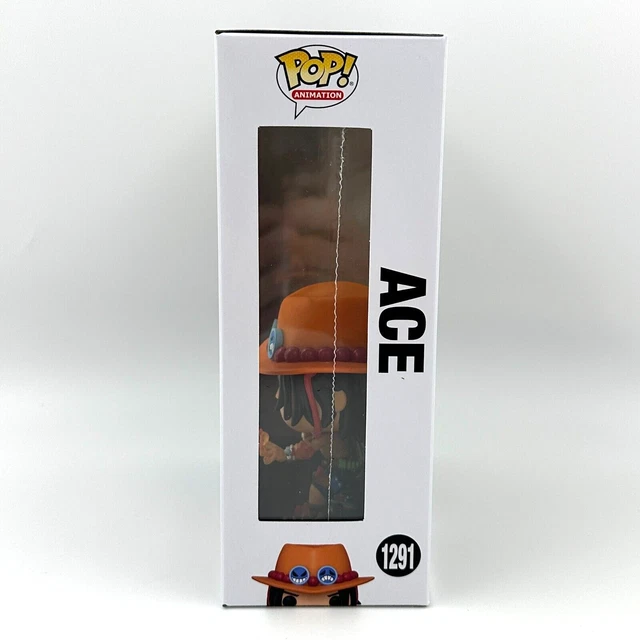 FUNKO POP! ONE Piece Ace Wanted Poster Figure 1291 Hot Topic Exclusive