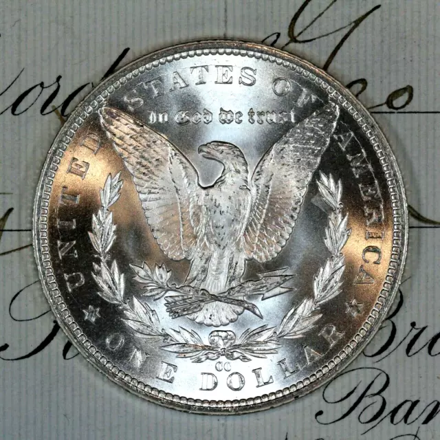 * 1882-CC * CHOICE to GEM BU MS MORGAN SILVER DOLLAR * FROM ORIGINAL BANK BAG *