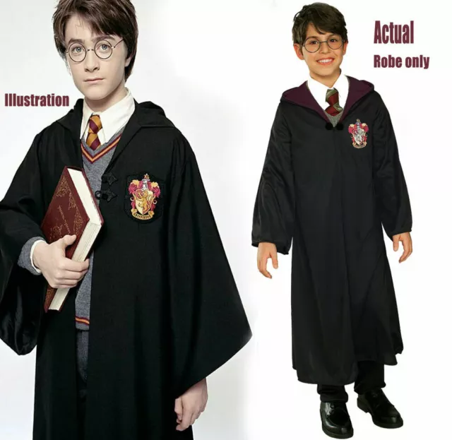 Rubie's Official Harry Potter Gryffindor Cloak Robe Childs Costume - Medium