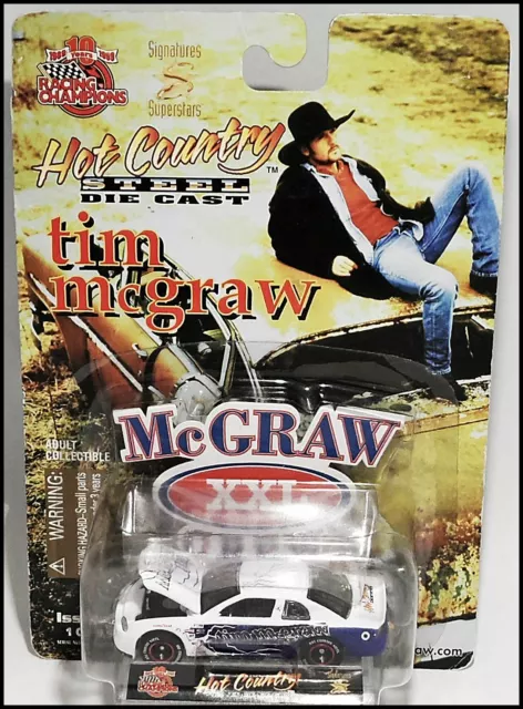 Tim McGraw Hot Country Steel Die Cast Car Racing Champions