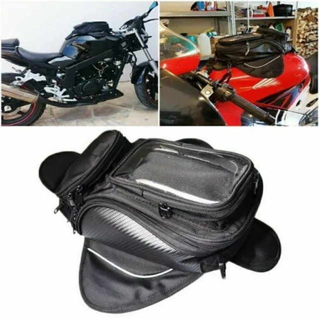 Magnet Motorrad Tanktasche Tankrucksack 4 Paket Tasche Handy Sport Wasserdicht