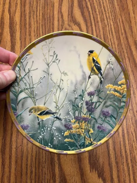 Golden Splendor - Nature's Collage Plate Collection - Lenox 1992 Limited Edition
