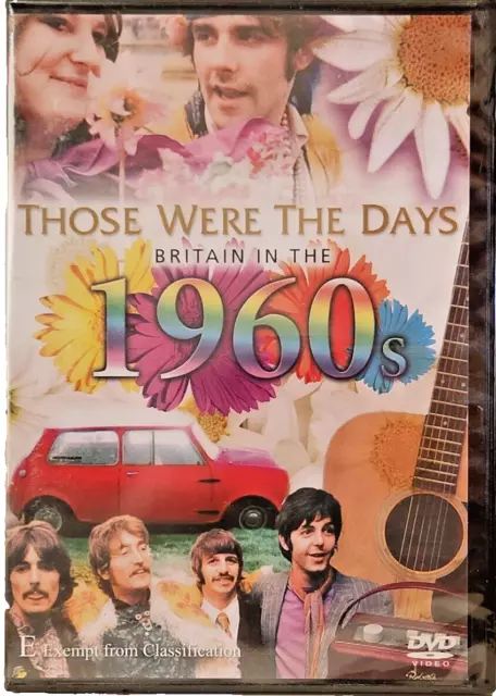 THOSE WERE THE DAYS: BRITAIN IN THE 1960s - NEW DVD