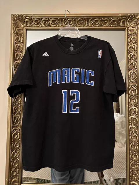NBA Orlando Magic Dwight Howard 12  T Shirt Mens Black  Adidas
