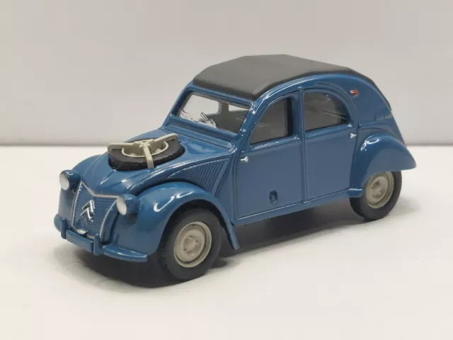 Norev 3 Inch. Citroen 2 hp 4x4 Cyclades Blue. 1/58 New in Box