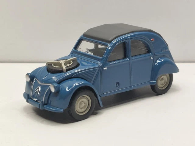 Norev 3 Inch. Citroen 2 hp 4x4 Cyclades Blue. 1/58 New in Box Norev 3 Inch. Citroen 2 hp 4x4 Cyclades Blue. 1/58 New in Box