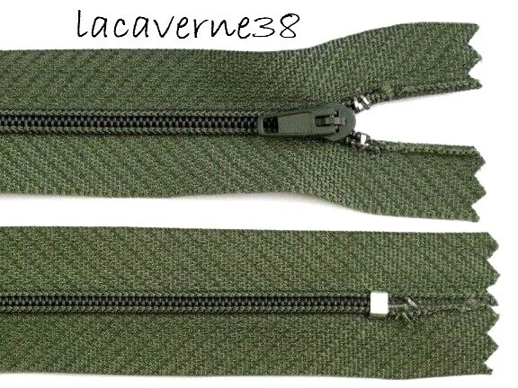 Fermeture éclair YKK non séparable noir, 5mm Mercerie - Jaspe Couture