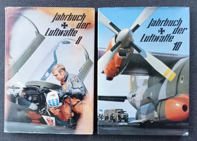 Konvolut: Jahrbuch der Luftwaffe  Folge 8 (1971) + 10 (1973)