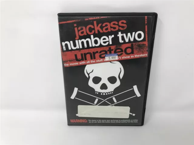 Jackass Number Two Unrated ** - DVD Movie (2006) Dubbed in Quebec)