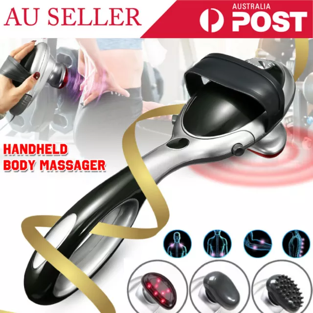 Handheld Body Massager Infrared Heat Beurer Neck Back Shoulder Leg Deep Massage