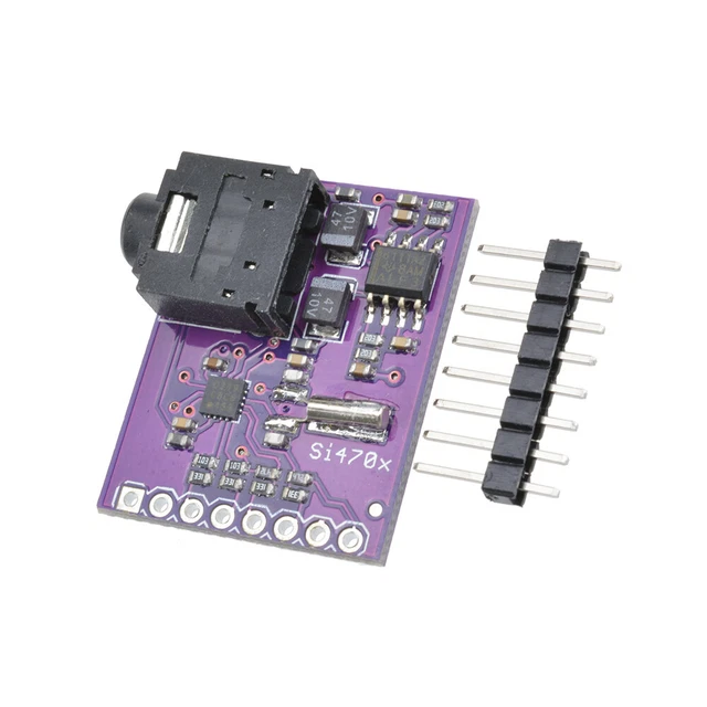 Breakout Board Si4703 FM RDS Tuner For AVR ARM PIC Arduino Compatible BEST NEW