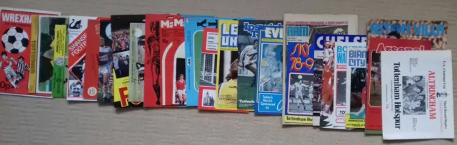 26 Complete TOTTENHAM HOTSPUR (Spurs) 1978/79 AWAY Programmes