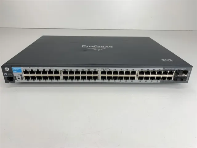 HP ProCurve Managed Switch 2510G-48 J9280A 48-Port Gigabit w/ 4 SFP Ports
