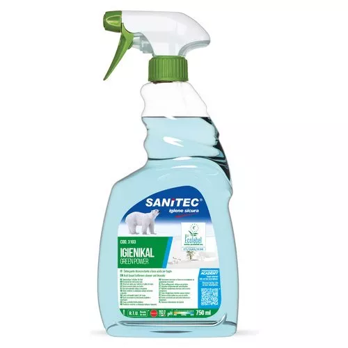 Detergente bagno Sanitec 3103 Igienikal Disincrostante Haccp, efficace e