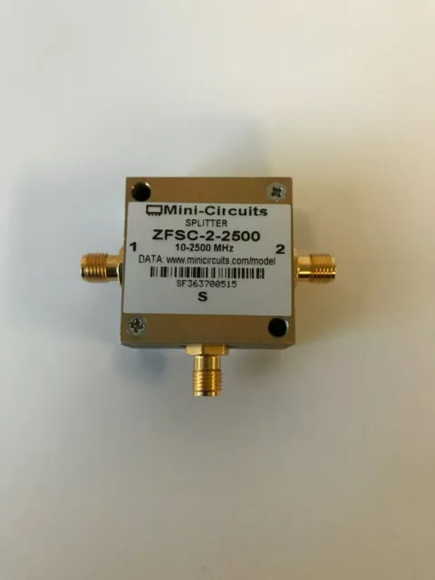 Mini-Circuits ZFSC-2-2500: Power Splitter/Combiner 10 MHz to 2500 MHz