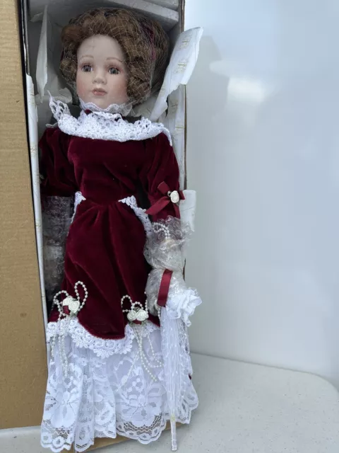 Heritage Signature Collection "Lauren in Lace" Doll in Red Victorian Dress