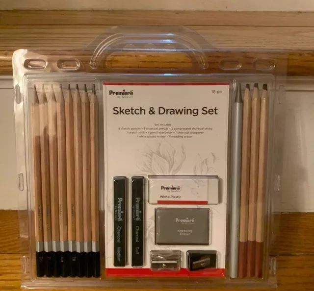 Pro Art Pencil Set Sketch/Draw 18pc 
