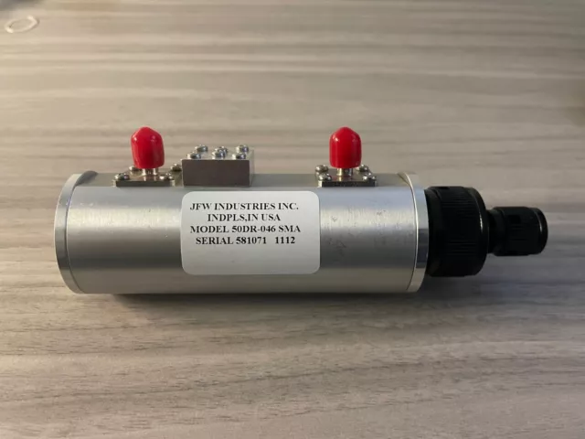 JFW INDUSTRIES Model 50DR-046 SMA Dual Rotary Attenuator