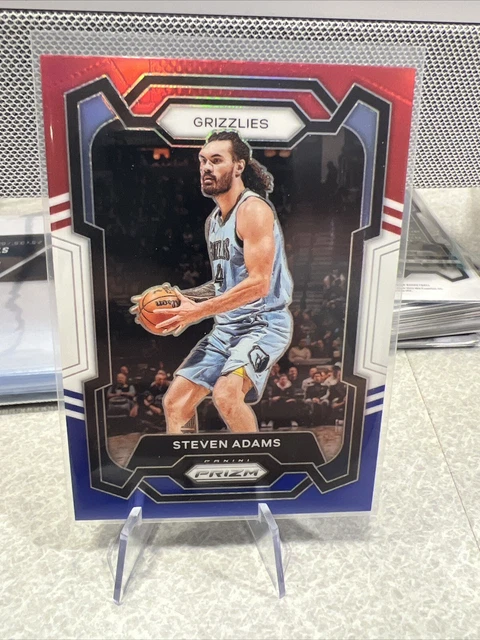 2023-24 PANINI PRIZM Steven Adams Red White Blue Prizm #205 Memphis ...