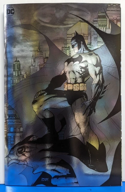 BATMAN 608 JIM LEE FOIL VARIANT  2nd PRINT BATMAN DAY 2023 NM
