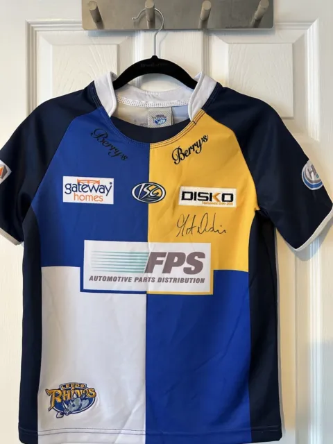 Matt Diskin Testimonial Leeds Rhinos Top Brand new With Tags And Signed