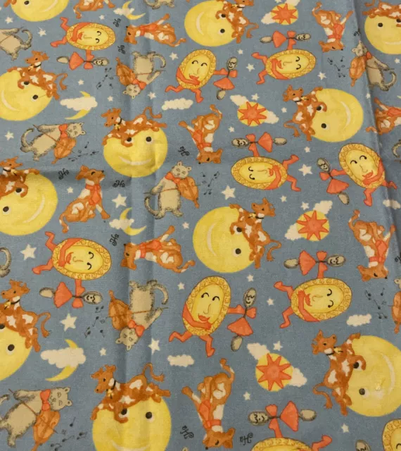 And The Cow Jumped Over The Moon Fabric