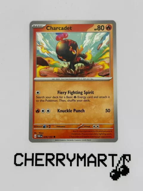 Charcadet 026/182 -  Paradox Rift - NM/M Pokemon Card