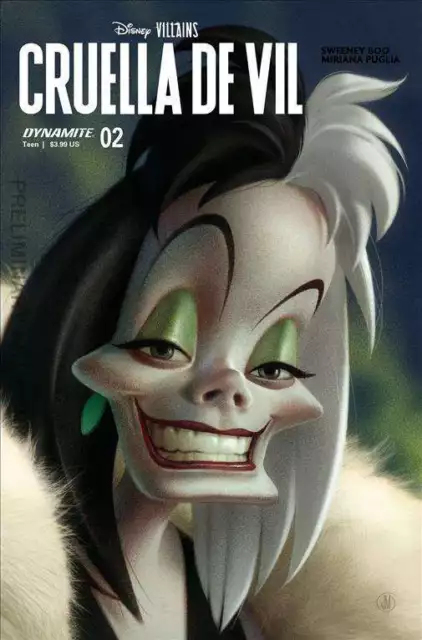 Disney Villains: Cruella de Vil #2A VF/NM; Dynamite | 101 Dalmations - we combin