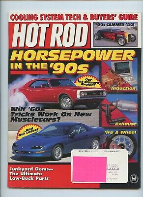 Hot Rod Magazine July 1996 Camaro, Mustang Mods, '68 Chevelle, '72 Nova